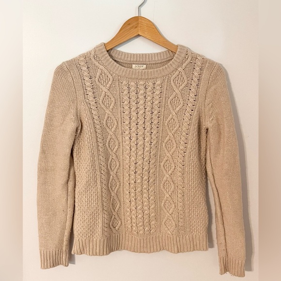 J. Crew Sweaters - J. Crew Wool Blend Cable Knit Pullover Sweater size Small